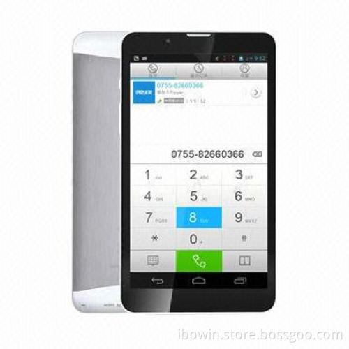 7-inch 3G Call Tablet with Built-in GPS/GPRS/MTK6577 CPU/1.3/5.0MP Camera/1,024x600p High Resolution